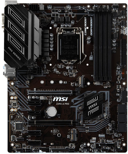 Материнська плата MSI Z390-A Pro LGA 1151v2 (Z390-A PRO) Б/В Z390-A PRO_USED фото