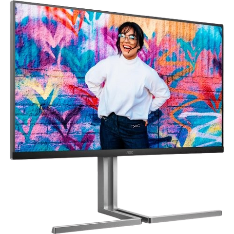 Монітор 31.5" AOC U32U3CV 60Hz Black/Silver (U32U3CV) U32U3CV фото