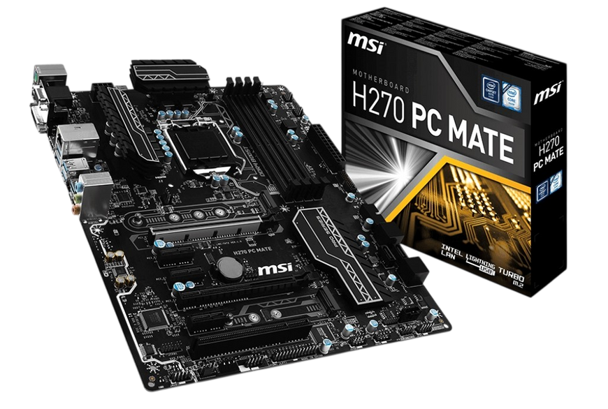 Материнська плата MSI H270 PC Mate LGA 1151v1 (H270 PC MATE) Б/В H270 PC MATE_USED фото