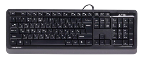 Клавіатура A4Tech Fstyler FKS10 Grey FKS10 (Grey) фото