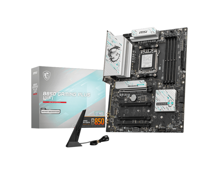 Материнська плата MSI B850 Gaming Plus WiFi Socket AM5 (B850 GAMING PLUS WIFI) B850 GAMING PLUS WIFI фото