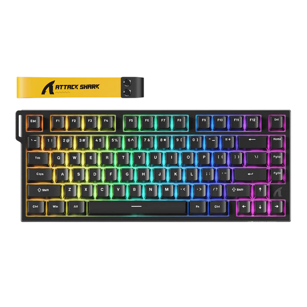 Клавиатура Attack Shark R82 HE RGB Black AS-R82-HEMS-BK фото