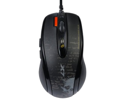 Миша A4Tech F5 V-Track Black F5 USB (Mystic Black) фото