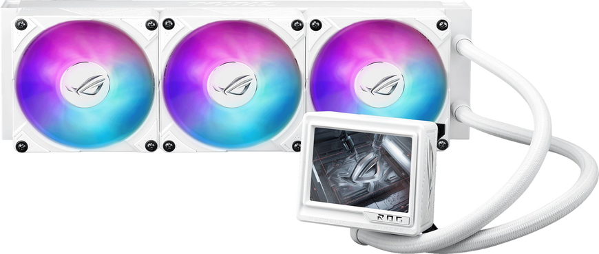 Водяне охолодження Asus ROG Ryujin III 360 Extreme ARGB White (90RC0132-M0EAY0) 90RC0132-M0EAY0 фото