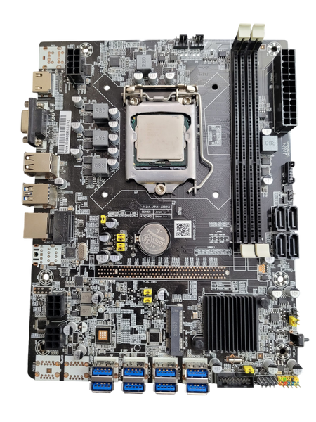 Материнська плата BTC B75 LGA 1155 (BTC-B75) Б/В BTC-B75_USED фото
