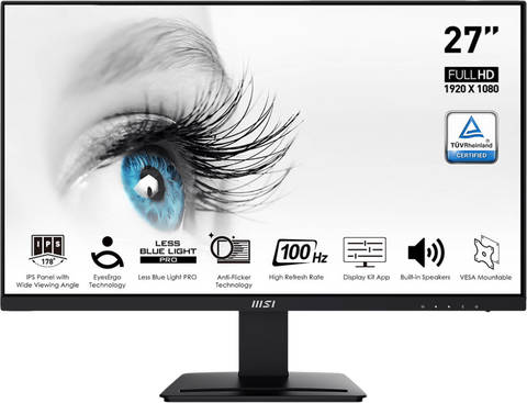 Монітор 27" MSI PRO MP273A 100Hz Black PRO MP273A фото