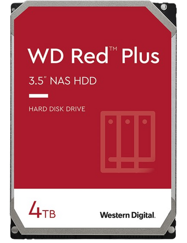 Жорсткий диск 3.5" WD Red Plus 4TB (WD40EFPX) WD40EFPX фото