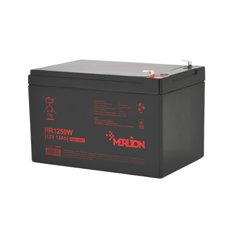 Акумуляторна батарея Merlion AGM 12V 13AH (HR1250W) HR1250W фото