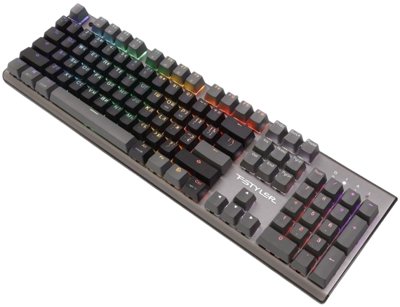 Клавіатура A4Tech Fstyler FS100 RGB Stone Black FS100 (Stone Black) фото