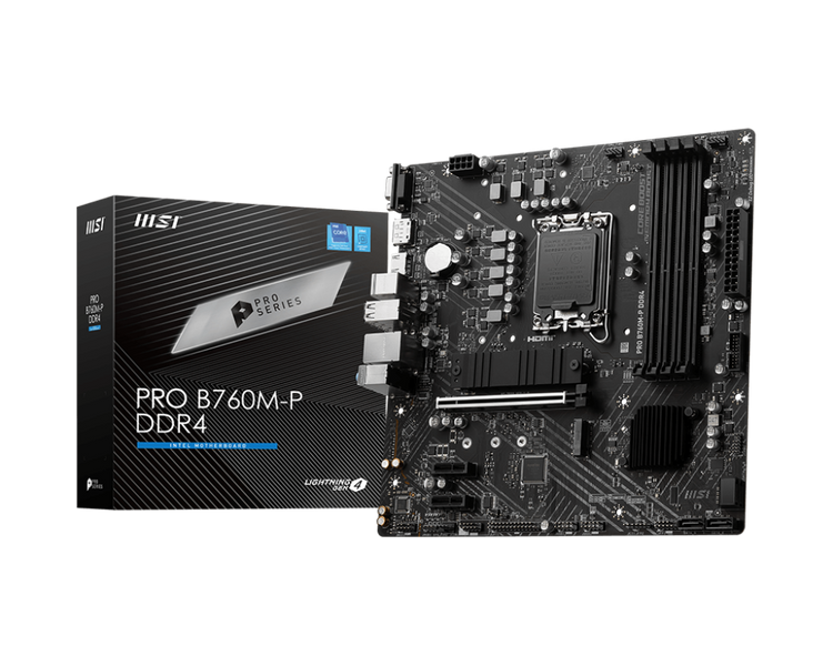 Материнська плата MSI B760M-P Pro DDR4 LGA 1700 (PRO B760M-P DDR4) PRO B760M-P DDR4 фото