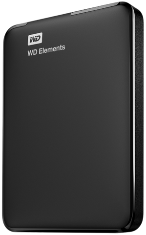 Зовнішній жорсткий диск 2.5" WD Elements Portable 1TB (WDBUZG0010BBK-WESN) WDBUZG0010BBK-WESN фото