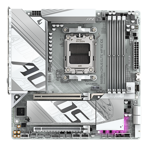 B850M A ELT WF6E ICE_USED фото