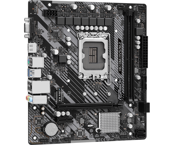 Mатеринська плата ASRock H610M-HVS/M.2 R2.0 LGA 1700 (H610M-HVS/M.2 R2.0) H610M-HVS/M.2 R2.0 фото